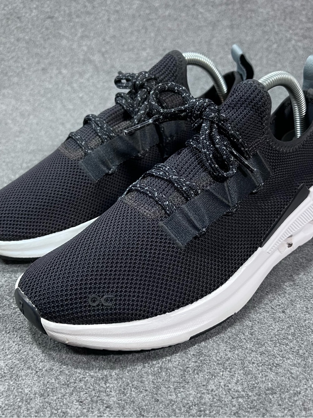 On Cloudeasy Black/Rock Running Shoes Sneakers Womens Size 9